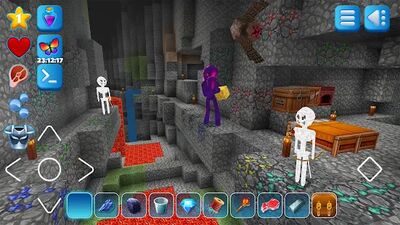 Скачать взломанную RealmCraft Блоки Mine 3D Крафт [Бесплатные покупки] MOD apk на Андроид