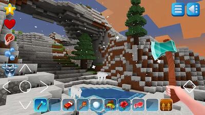 Скачать взломанную RealmCraft Блоки Mine 3D Крафт [Бесплатные покупки] MOD apk на Андроид