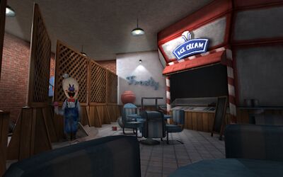 Скачать взломанную Ice Scream 4: Фабрика Рода [Бесплатные покупки] MOD apk на Андроид