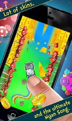 Скачать взломанную Nyan Cat: The Space Journey [Мод меню] MOD apk на Андроид
