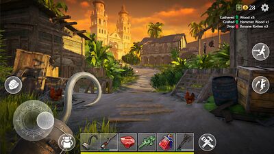 Скачать взломанную Last Pirate: Island Survival Выживание и пираты [Много денег] MOD apk на Андроид