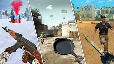 Скачать взломанную FPS Commando Game - BattleOps [Много монет] MOD apk на Андроид