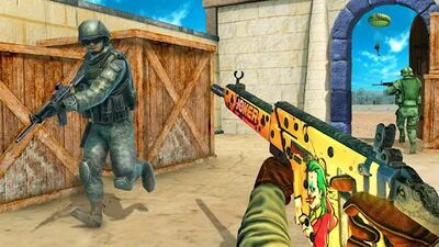 Скачать взломанную FPS Commando Game - BattleOps [Много монет] MOD apk на Андроид