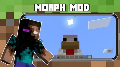 Скачать взломанную Morph Mod for Minecraft PE [Много денег] MOD apk на Андроид