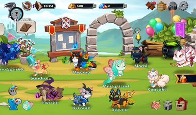 Скачать взломанную Castle Cats: Эпические квесты [Много монет] MOD apk на Андроид