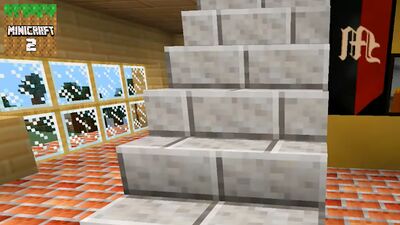 Скачать взломанную Minicraft 2 [Много монет] MOD apk на Андроид