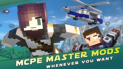 Скачать взломанную Mods for Minecraft PE by MCPE [Много денег] MOD apk на Андроид