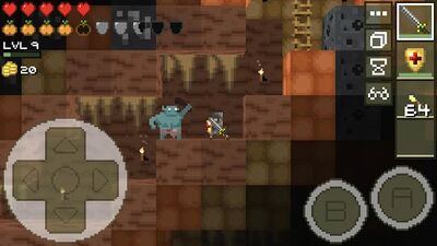 Скачать взломанную LostMiner: Block Building & Craft Game [Много монет] MOD apk на Андроид