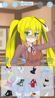 Скачать взломанную Фейк Новелла: Твоя Личная Цундэрэ [Мод меню] MOD apk на Андроид