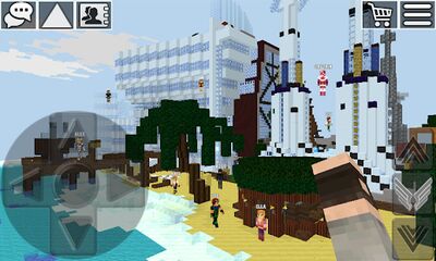 Скачать взломанную WorldCraft: Мини Блок Крафт [Много денег] MOD apk на Андроид