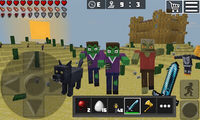 Скачать взломанную WorldCraft: Мини Блок Крафт [Много денег] MOD apk на Андроид