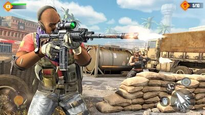 Скачать взломанную FPS Cover Fire Shooting Games [Мод меню] MOD apk на Андроид