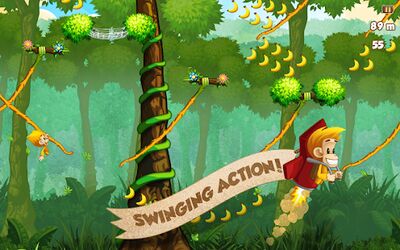 Скачать взломанную Benji Bananas [Много денег] MOD apk на Андроид