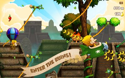 Скачать взломанную Benji Bananas [Много денег] MOD apk на Андроид