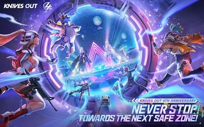 Скачать взломанную Knives Out-No rules, just fight! [Много монет] MOD apk на Андроид