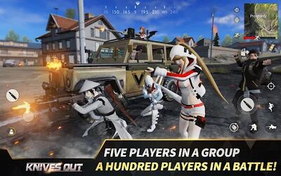 Скачать взломанную Knives Out-No rules, just fight! [Много монет] MOD apk на Андроид