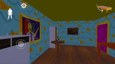 Скачать взломанную Horror Sponge Granny V1.8: The Scary Game Mod 2020 [Много денег] MOD apk на Андроид