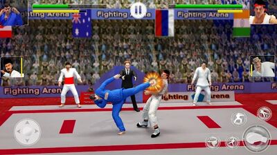 Скачать взломанную Tag Team Team Carate Борьба [Много монет] MOD apk на Андроид