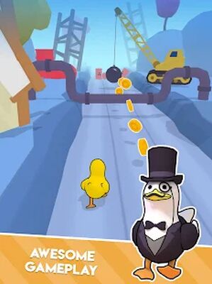 Скачать взломанную Duck On The Run [Мод меню] MOD apk на Андроид