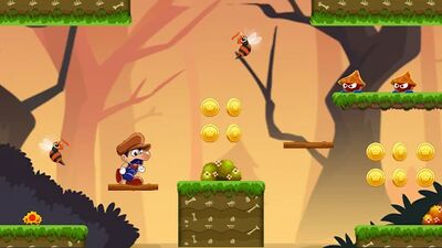Скачать взломанную Super Bino Go: Свободный Новая Приключение Игра [Бесплатные покупки] MOD apk на Андроид