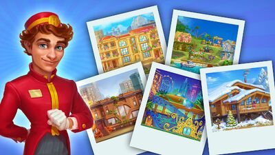 Скачать взломанную Grand Hotel Mania: Твой отель [Бесплатные покупки] MOD apk на Андроид