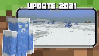 Скачать взломанную Minecraft PE Update 2021 [Бесплатные покупки] MOD apk на Андроид
