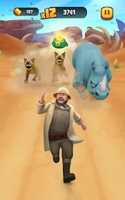 Скачать взломанную Jumanji: Epic Run [Много монет] MOD apk на Андроид