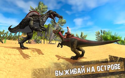 Скачать взломанную Jurassic Survival Island [Много денег] MOD apk на Андроид