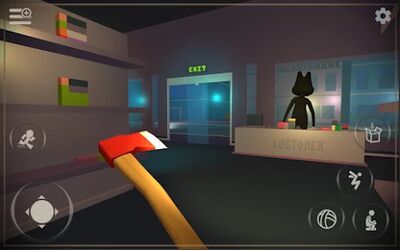 Скачать взломанную Мультфильм Кот Ужас побег [Много денег] MOD apk на Андроид