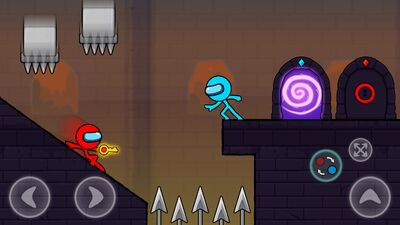 Скачать взломанную Red and Blue Stickman : Season 2 [Много монет] MOD apk на Андроид
