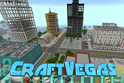 Скачать взломанную Craft Vegas - Crafting & Building [Бесплатные покупки] MOD apk на Андроид