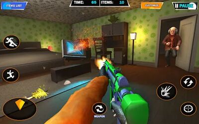 Скачать взломанную Neighbor Home Smasher [Много денег] MOD apk на Андроид
