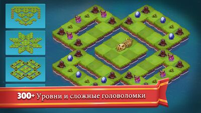 Скачать взломанную Mergeland - Сладкий Дракон дома [Много денег] MOD apk на Андроид