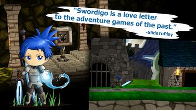 Скачать взломанную Swordigo [Много монет] MOD apk на Андроид