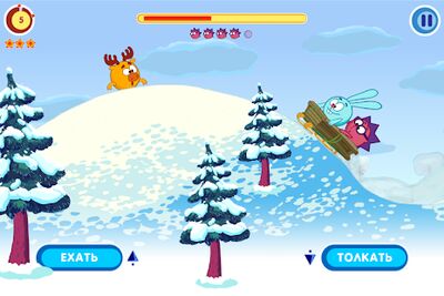 Скачать взломанную Смешарики. Прощай, зима! [Много денег] MOD apk на Андроид