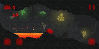 Скачать взломанную Пещера Слизи [Бесплатные покупки] MOD apk на Андроид