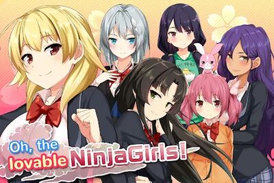 Скачать взломанную Moe! Ninja Girls/Sexy School [Много денег] MOD apk на Андроид