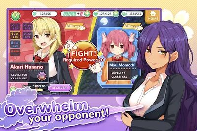 Скачать взломанную Moe! Ninja Girls/Sexy School [Много денег] MOD apk на Андроид