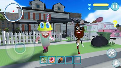 Скачать взломанную Ice Shake Neighbor [Бесплатные покупки] MOD apk на Андроид