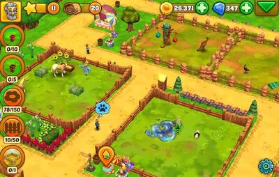 Скачать взломанную Zoo 2: Animal Park [Много денег] MOD apk на Андроид