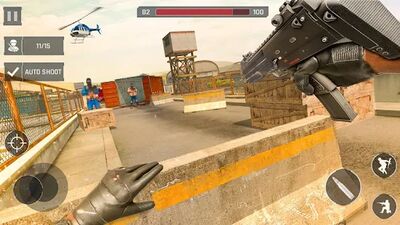 Скачать взломанную Anti Terrorist Shooting Games [Много монет] MOD apk на Андроид