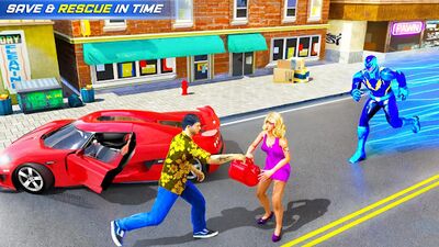 Скачать взломанную Grand Police Robot Speed Hero City Cop Robot Games [Бесплатные покупки] MOD apk на Андроид