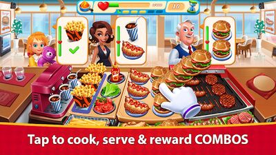 Скачать взломанную Cooking Marina - cooking games [Много денег] MOD apk на Андроид