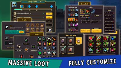 Скачать взломанную Elemental Dungeon - Roguelike Monster Adventure [Мод меню] MOD apk на Андроид