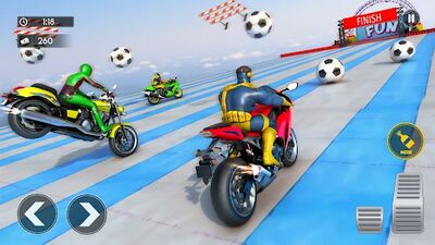 Скачать взломанную Superhero Bike Stunt GT Racing [Мод меню] MOD apk на Андроид