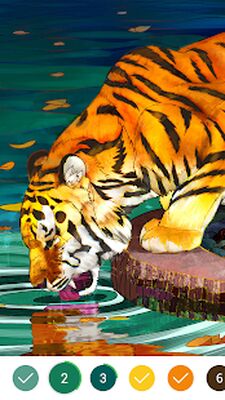 Скачать взломанную Coloring Book - Color by Number & Paint by Number [Мод меню] MOD apk на Андроид