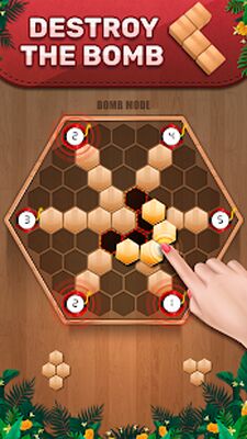 Скачать взломанную Wooden 100 Block Puzzle - Classic Wood Brain Game [Много денег] MOD apk на Андроид