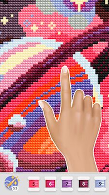Скачать взломанную Cross Stitch Club [Много денег] MOD apk на Андроид
