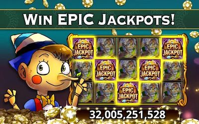 Скачать взломанную Epic игровые автоматы Джекпот [Много монет] MOD apk на Андроид