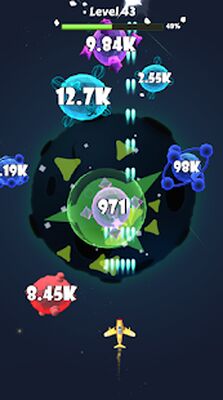 Скачать взломанную Merge AirPlane & Virus Shooting - Idle Tycoon [Мод меню] MOD apk на Андроид